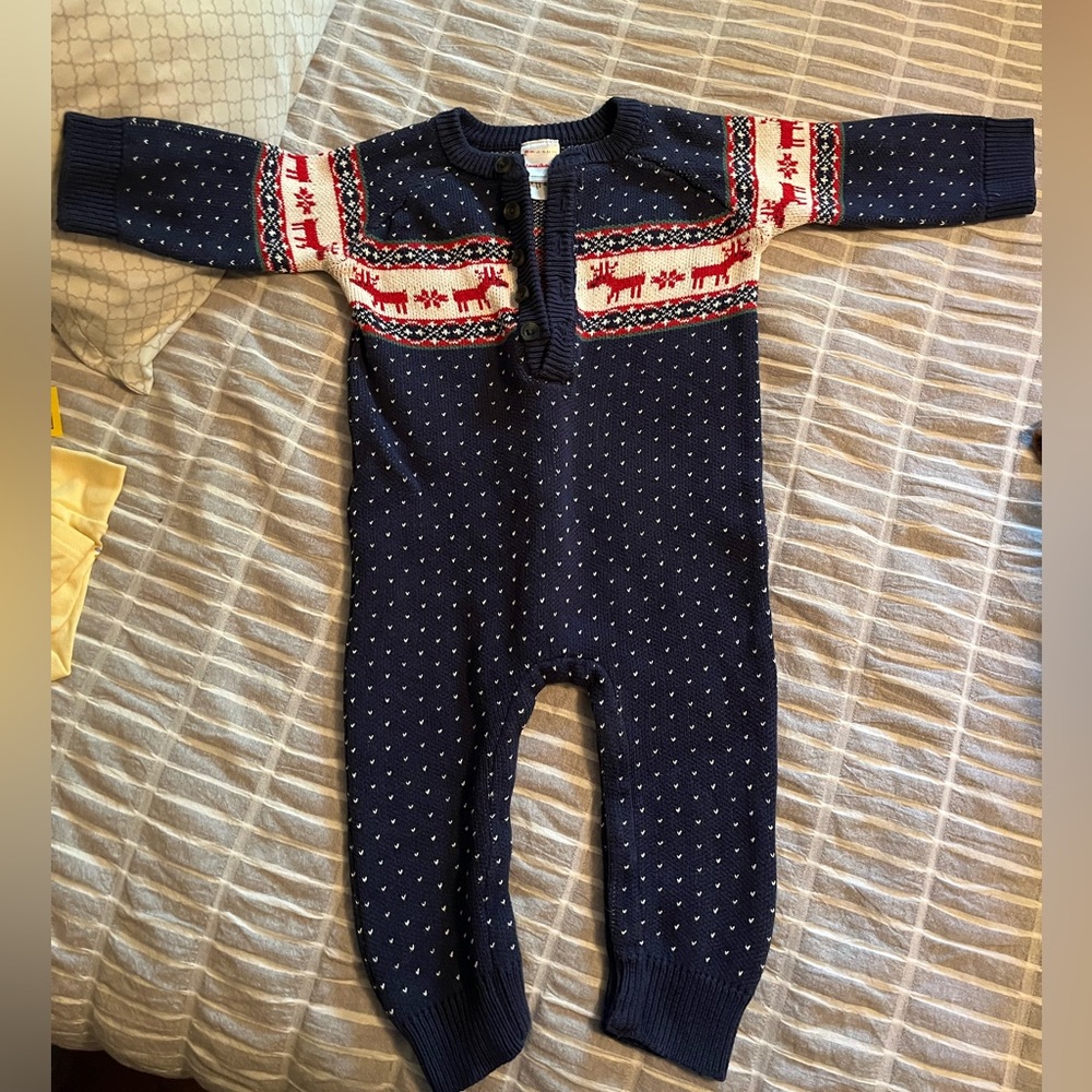 Hanna Andersson sweater romper